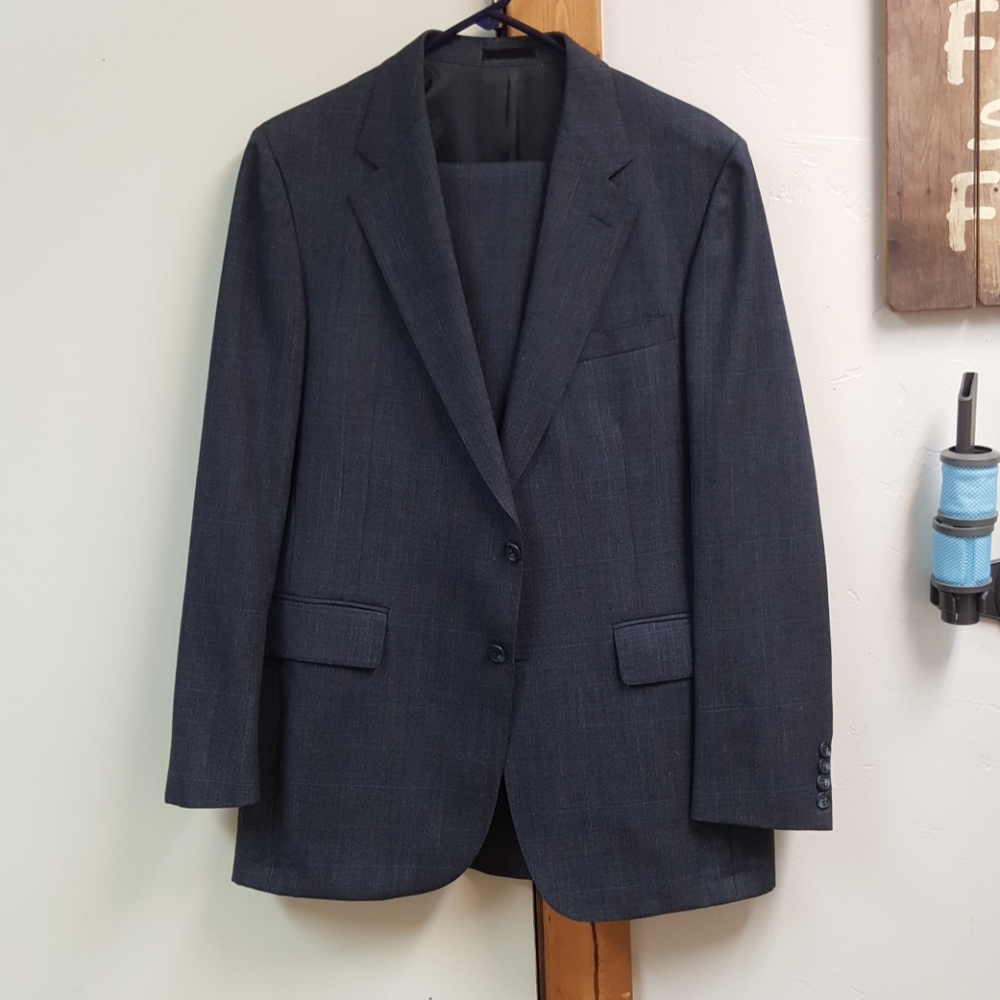 Alan Solly 100% wool two button suit